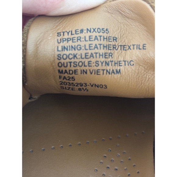 Madewell The Jamie Boat Shoe Dried Acorn Loafers NX055 Size 8.5 - Picture 6 of 10